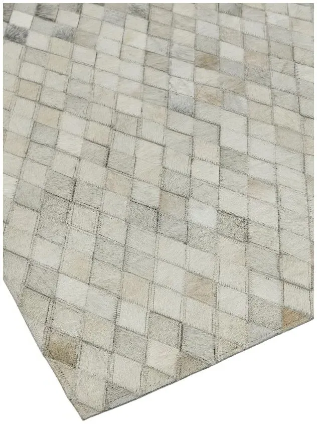 Cosy Textures Gaucho Diamond Ombre Rug - Beige