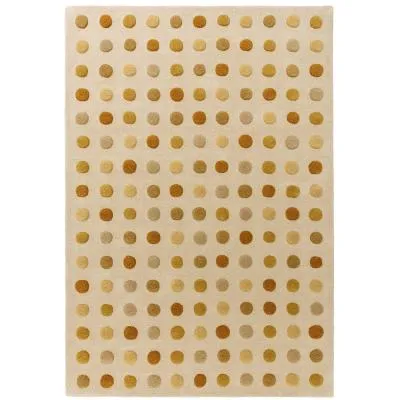 Dotty Rug - Gold