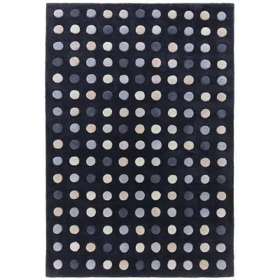 Dotty Rug - Navy