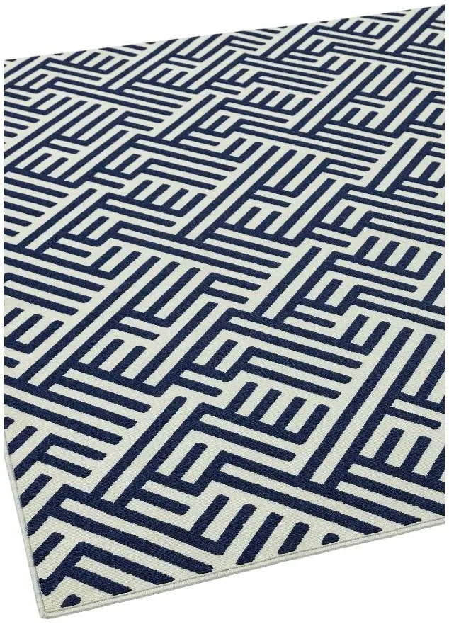 Easy Antibes Linear AN04 Rug - Blue