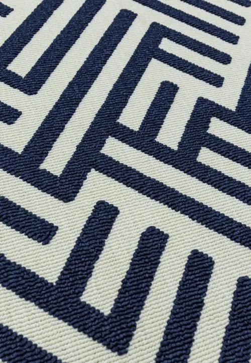 Easy Antibes Linear AN04 Rug - Blue
