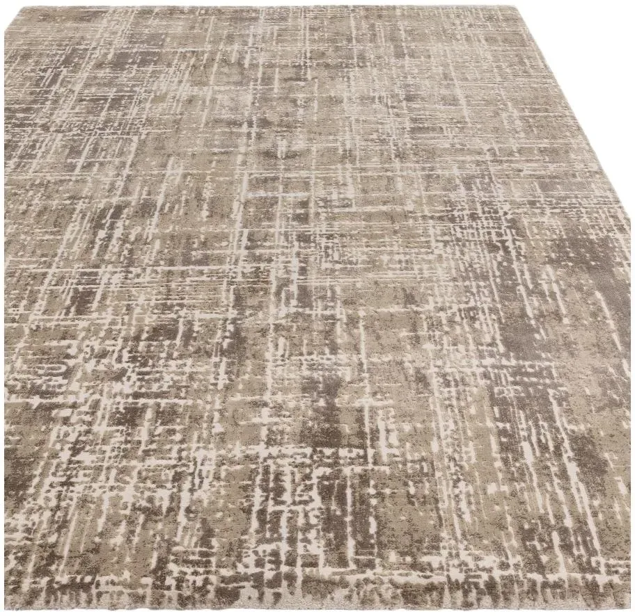 Easy Kuza Abstract Rug - Beige