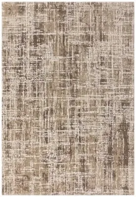 Easy Kuza Abstract Rug - Beige