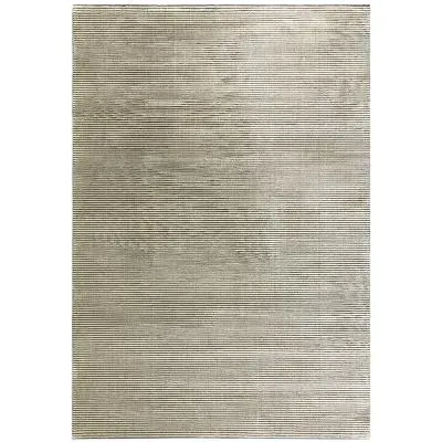 Easy Kuza Plain Stripe Rug - Khaki image