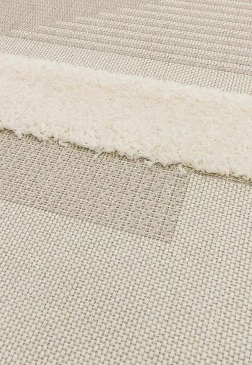Easy Monty Geometric MN06 Rug - Natural