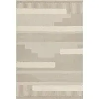 Easy Monty Geometric MN06 Rug - Natural