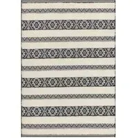 Easy Monty Stripe MN03 Rug - Black