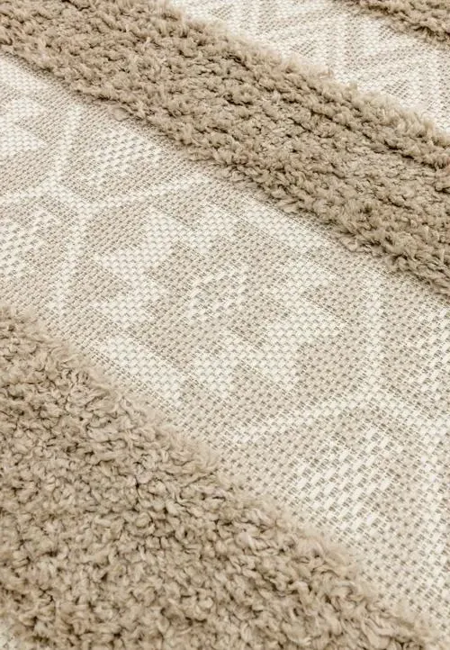 Easy Monty Stripe MN04 Rug - Natural