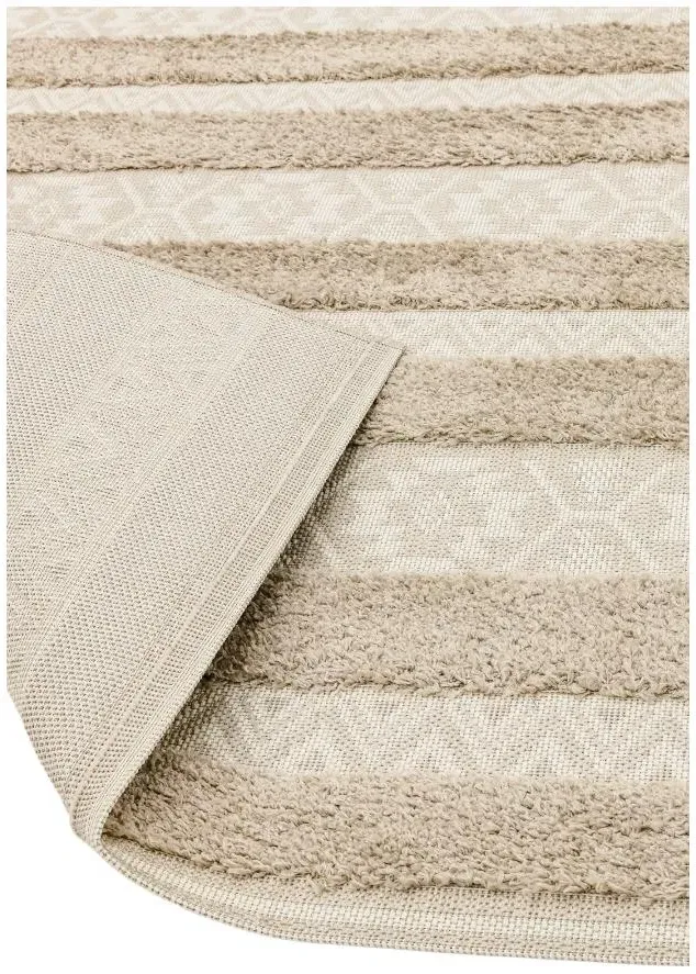 Easy Monty Stripe MN04 Rug - Natural