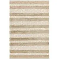 Easy Monty Stripe MN04 Rug - Natural