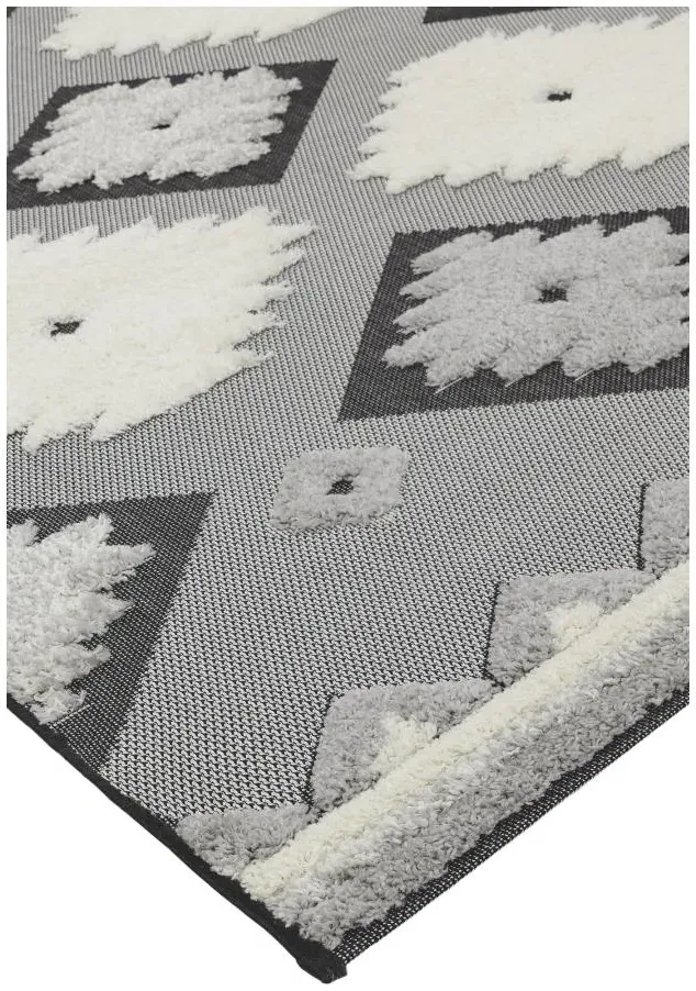 Easy Monty Tribal MN01 Rug - Black