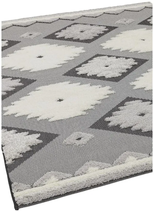 Easy Monty Tribal MN01 Rug - Black