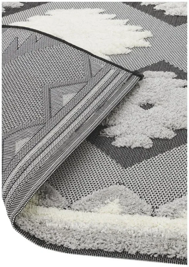 Easy Monty Tribal MN01 Rug - Black