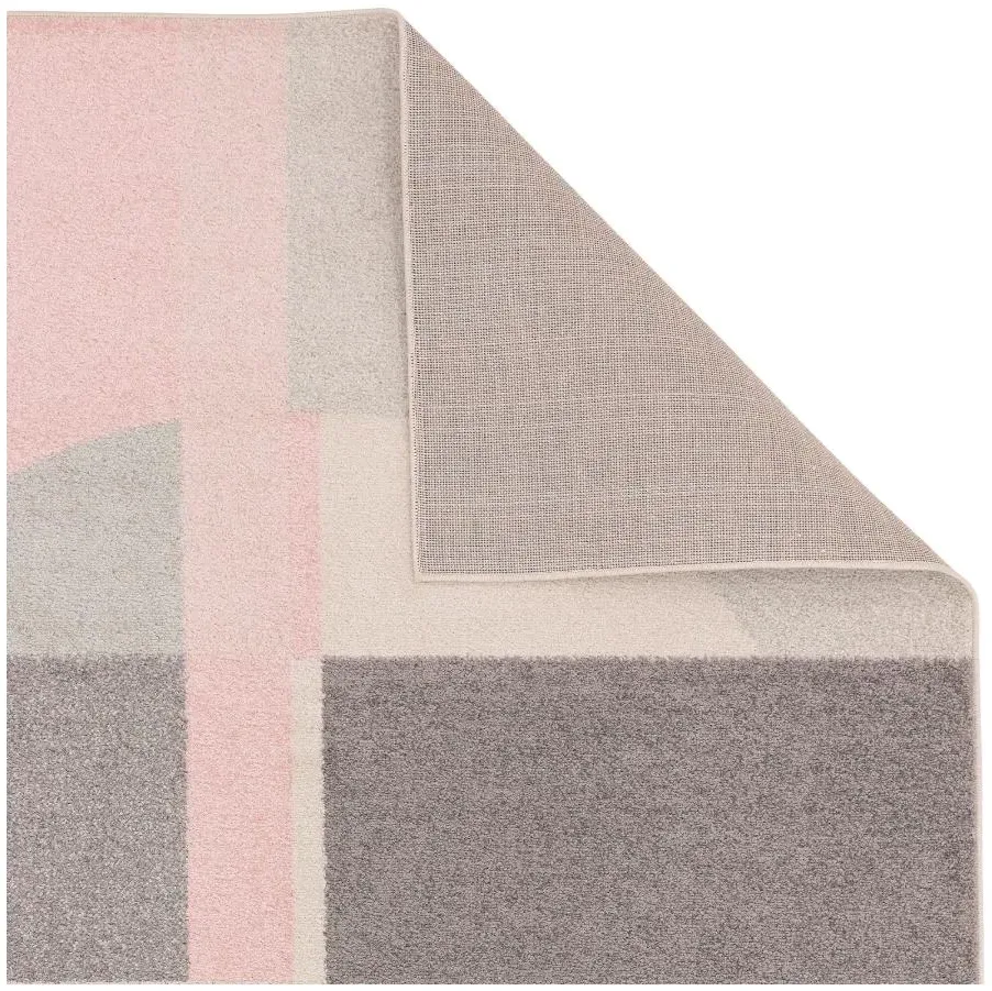 Easy Muse Circle MU21 Rug - Pink