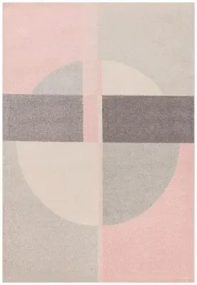 Easy Muse Circle MU21 Rug - Pink image