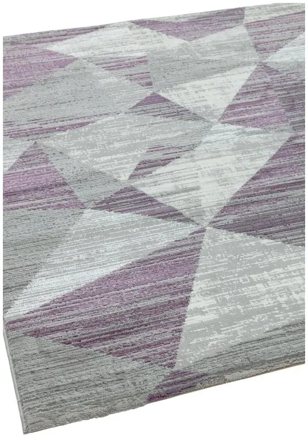 Easy Orion Blocks OR13 Rug - Heather