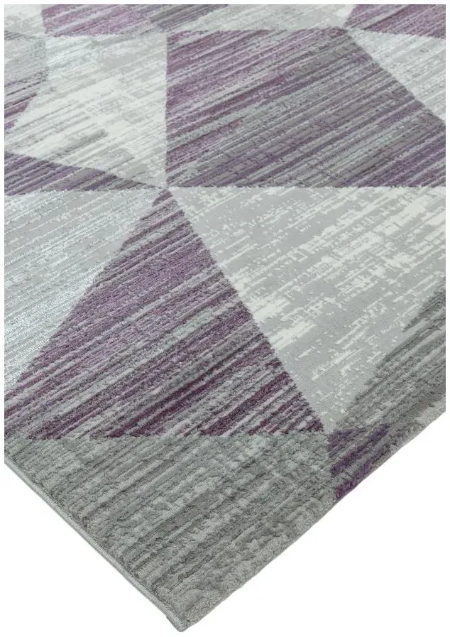 Easy Orion Blocks OR13 Rug - Heather