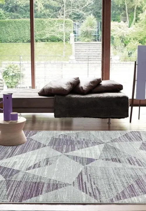 Easy Orion Blocks OR13 Rug - Heather