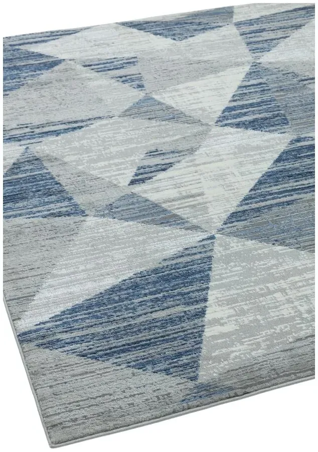 Easy Orion Blocks OR14 Rug - Blue