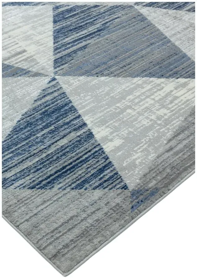 Easy Orion Blocks OR14 Rug - Blue