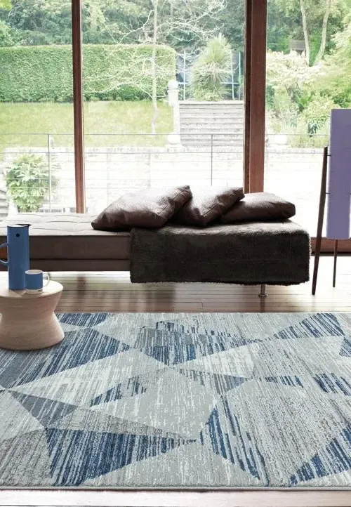 Easy Orion Blocks OR14 Rug - Blue