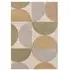 Easy Sketch Curve Rug - Ochre Multi