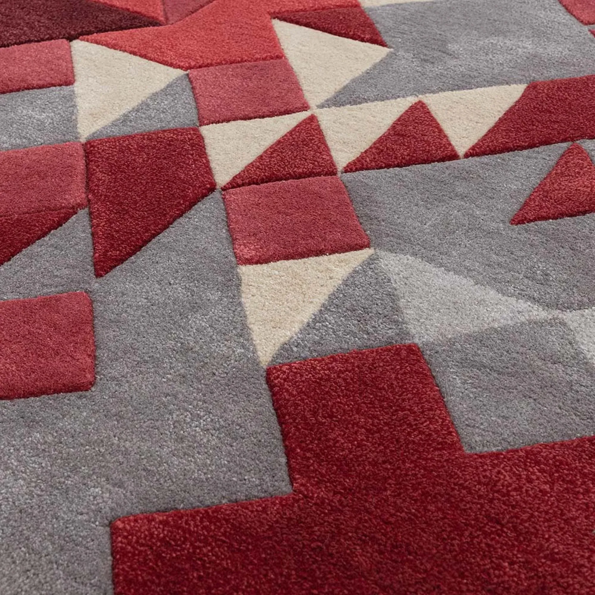 Enigma Rug - Red