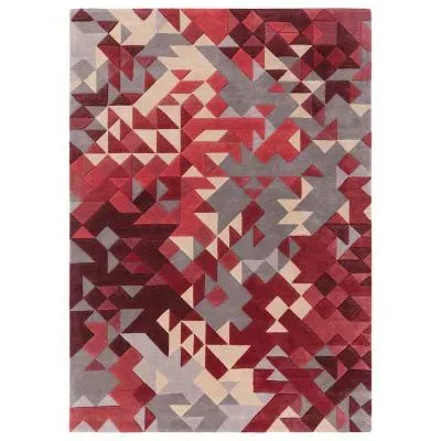 Enigma Rug - Red