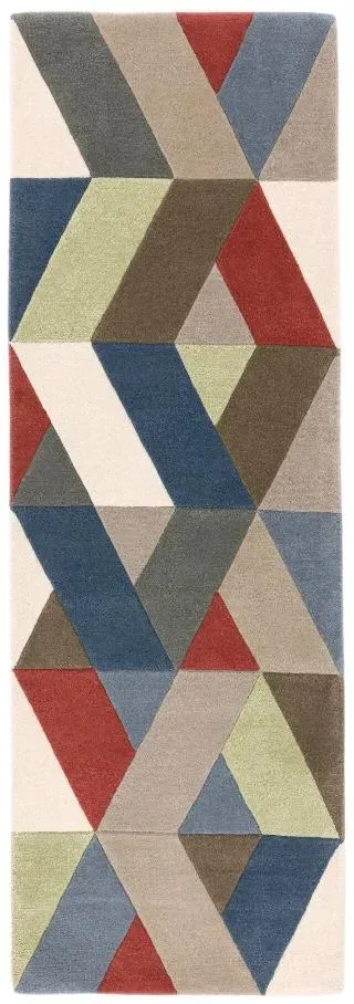 Funk Chevron 01 Rug - Multi Colour
