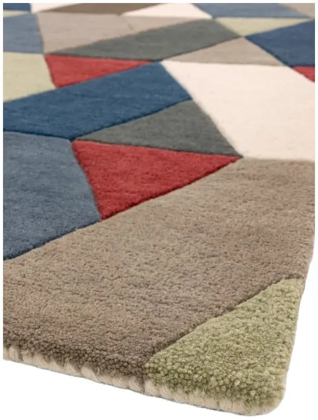 Funk Chevron 01 Rug - Multi Colour