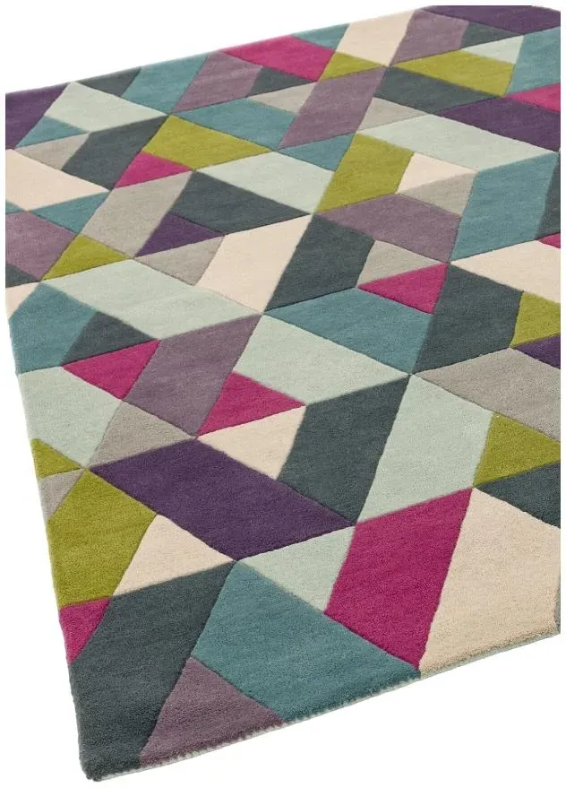 Funk Chevron 02 Rug - Blue Green