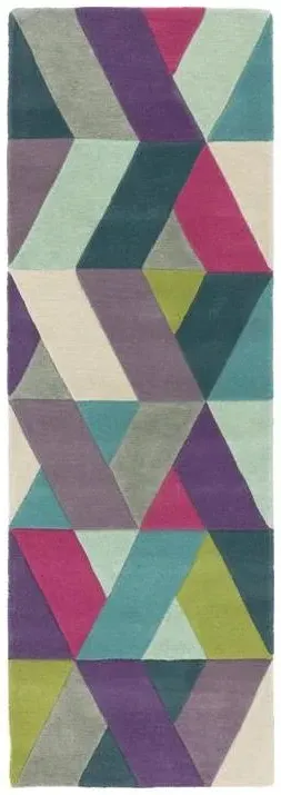 Funk Chevron 02 Rug - Blue Green
