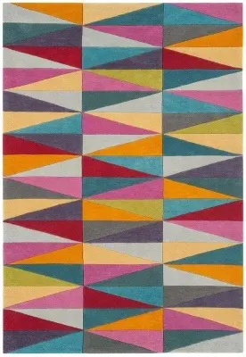 Funk Triangles 08 Rug - Multi Colour
