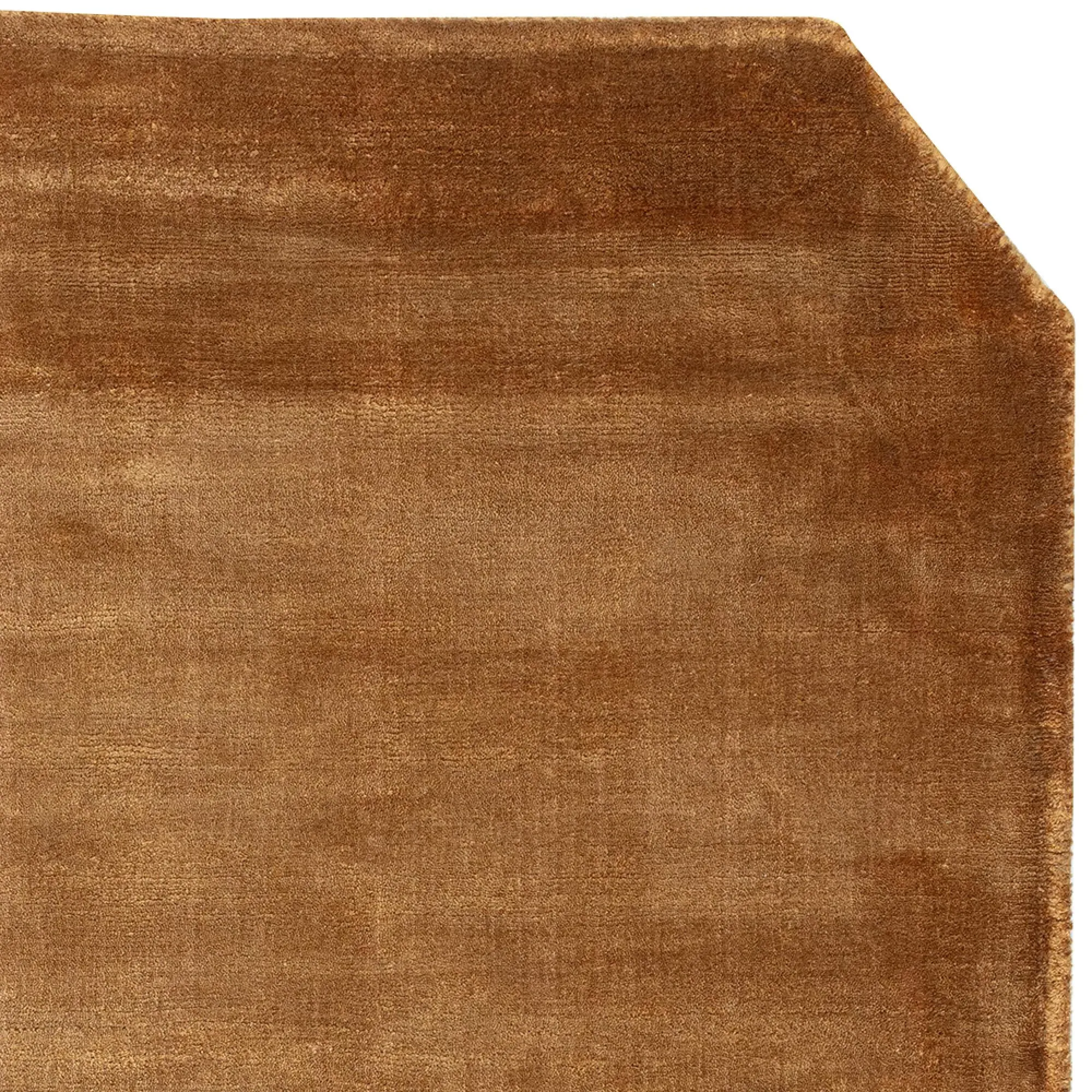 Gleam Plain Rug - Copper