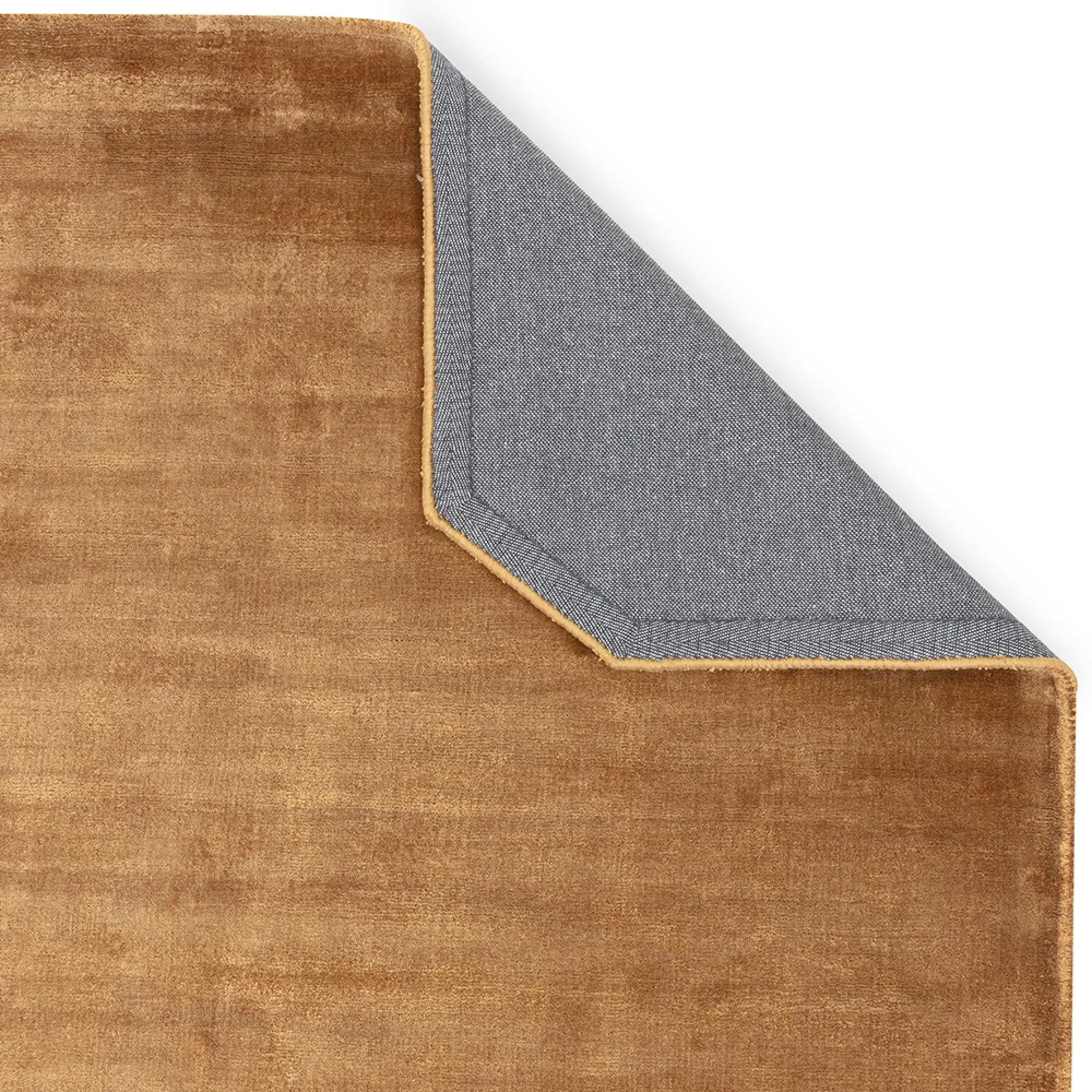 Gleam Plain Rug - Copper