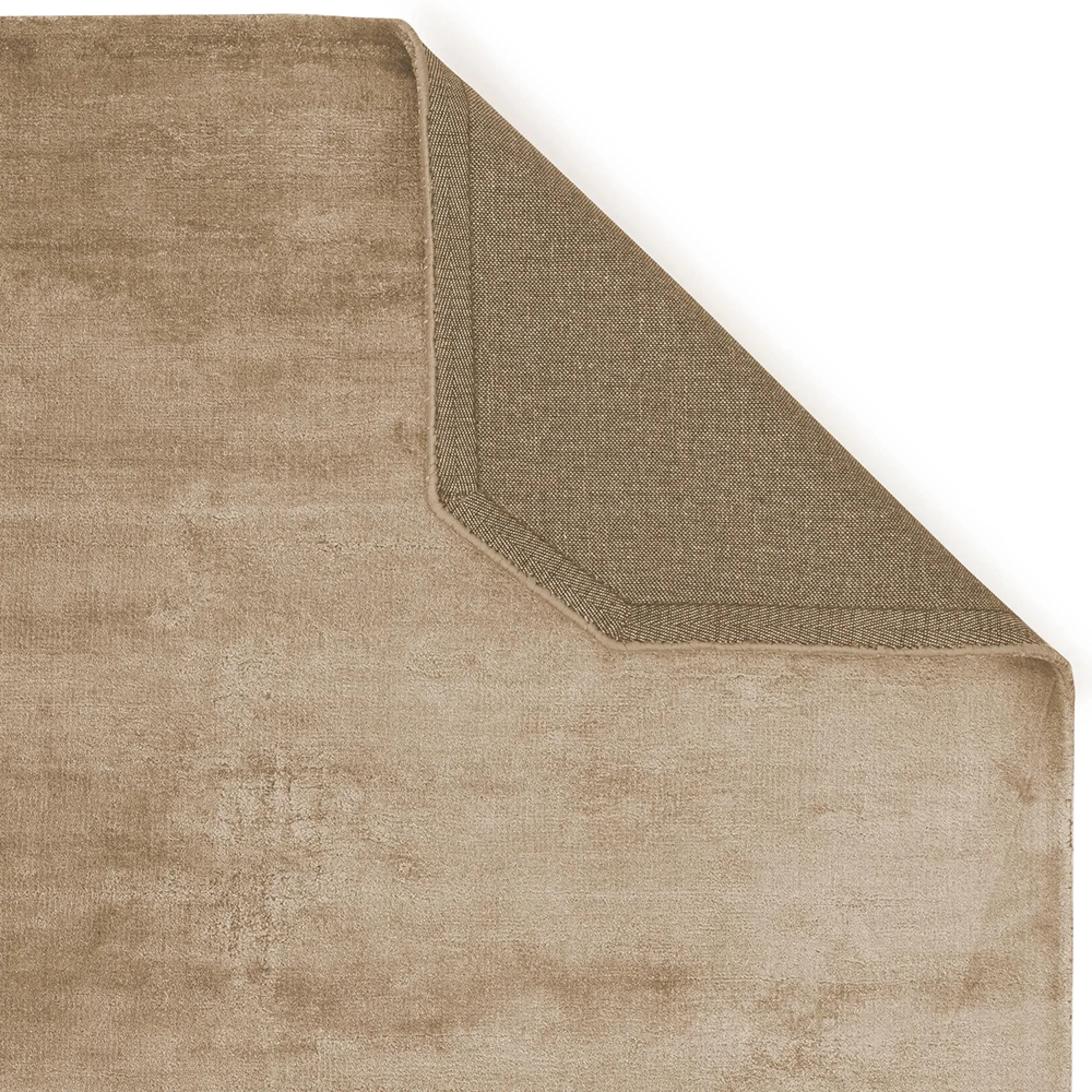 Gleam Plain Rug - Moleskin