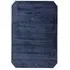 Gleam Plain Rug - Navy