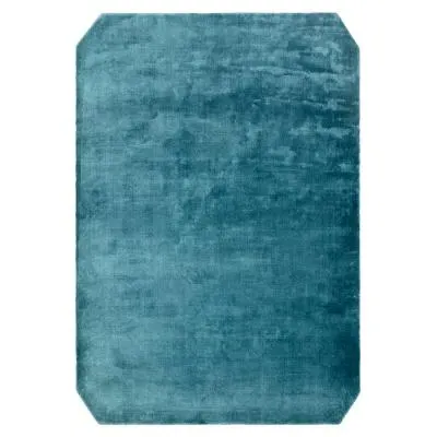 Gleam Plain Rug - Teal