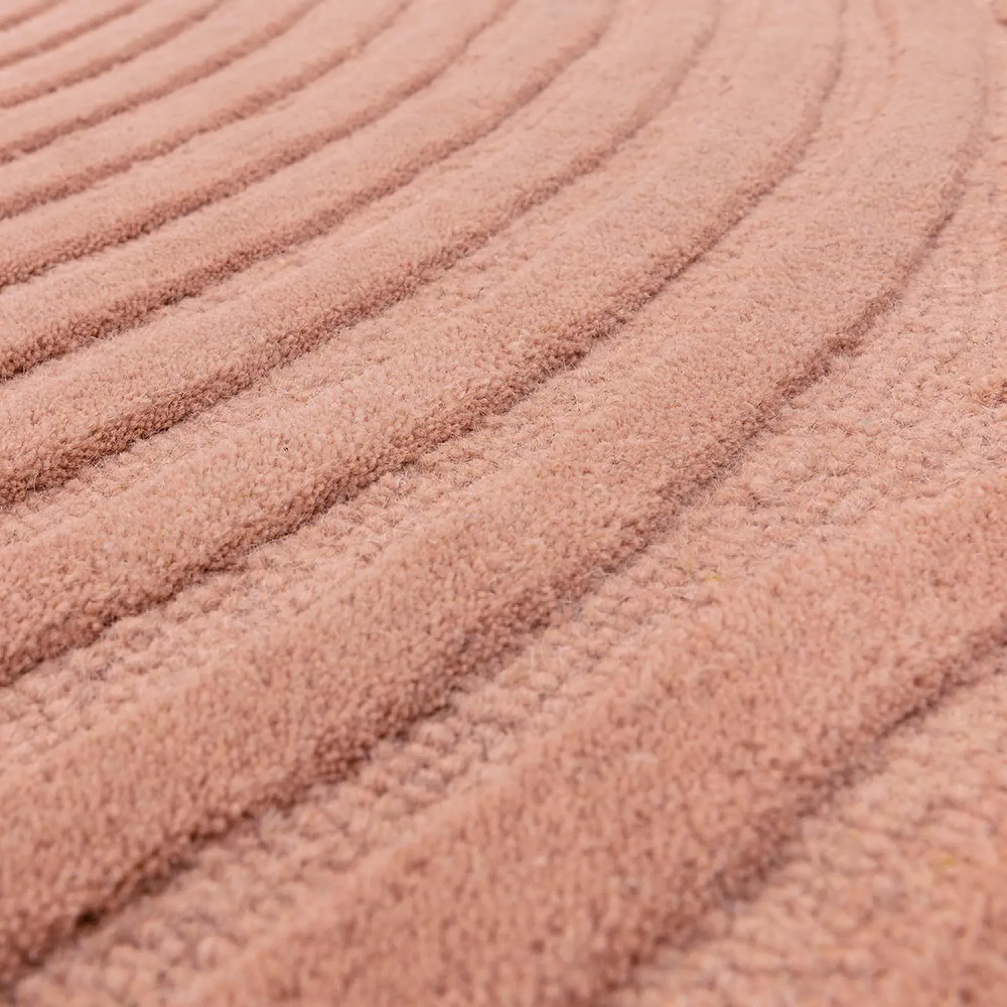 Hague Plain Rug - Blush