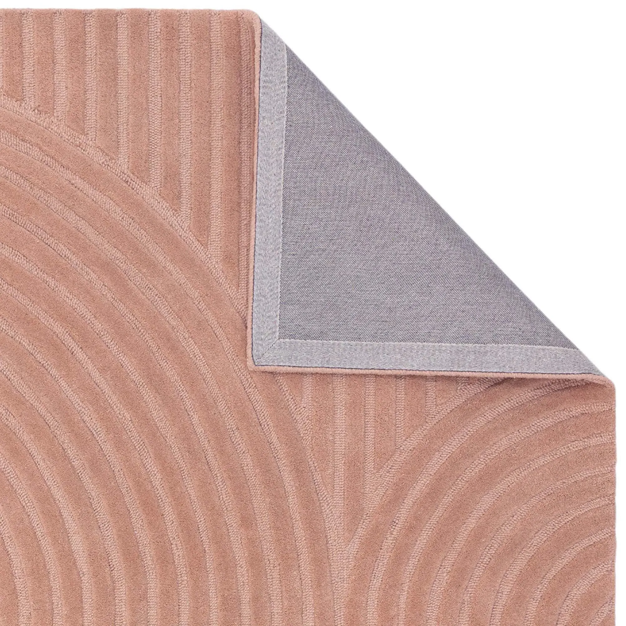 Hague Plain Rug - Blush