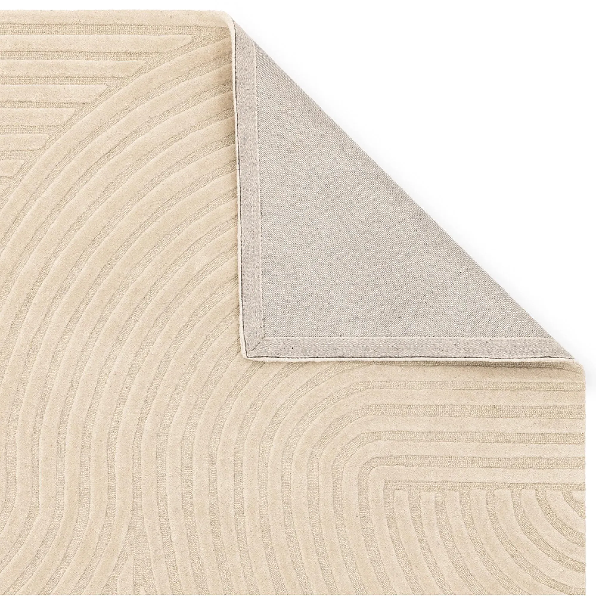 Hague Plain Rug - Sand