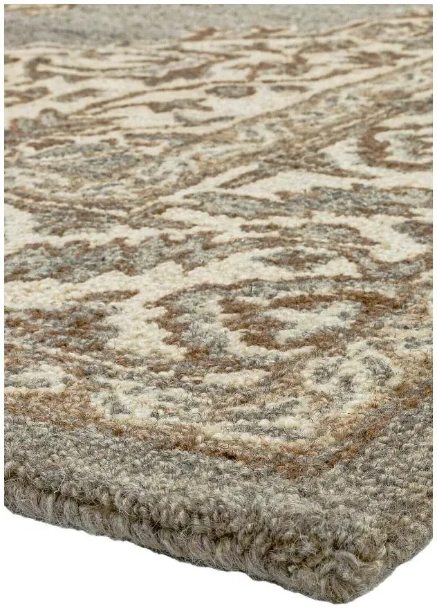 Heritage Bronte Persian Medallion Rug - Natural