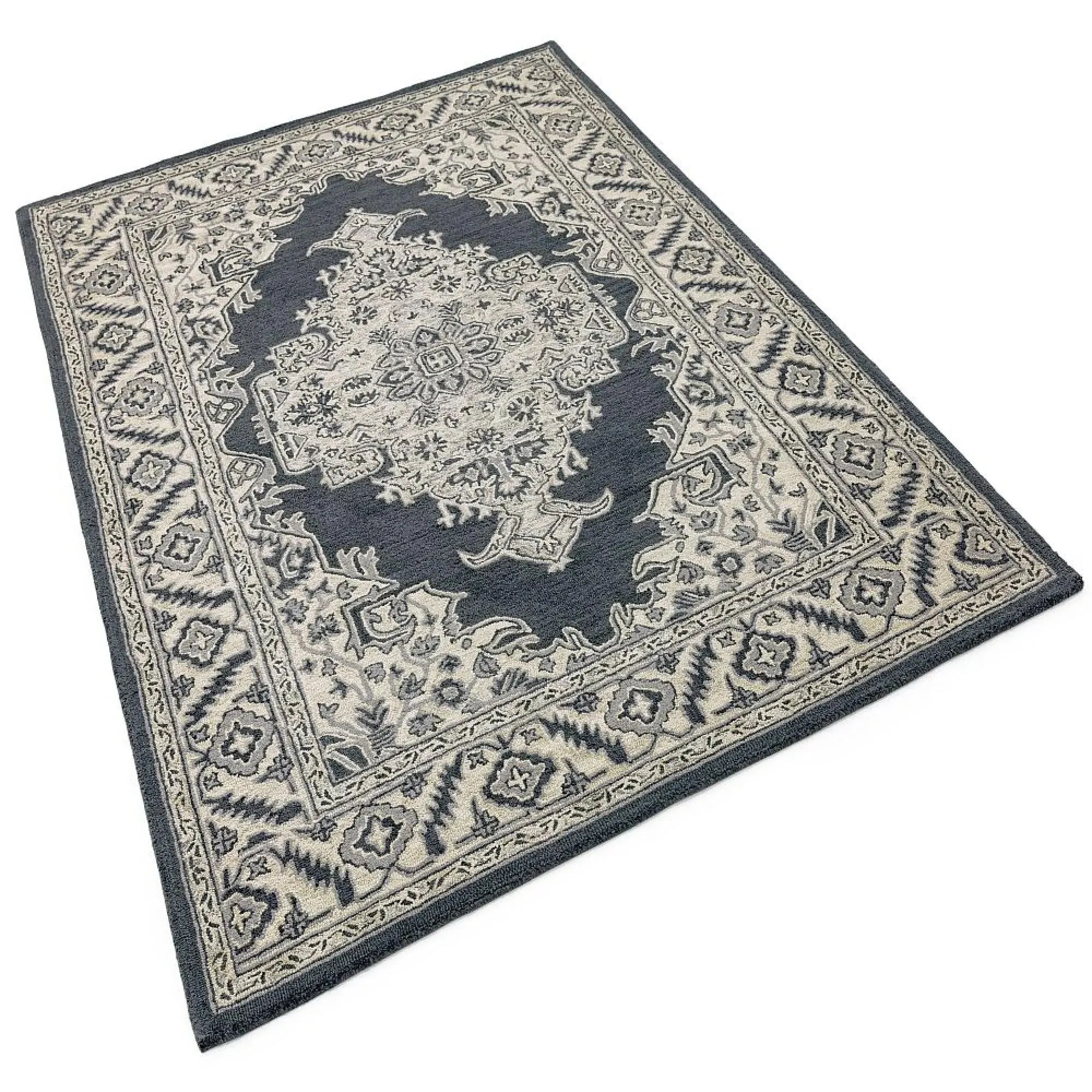 Heritage Bronte Persian Medallion Rug - Shadow