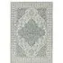 Heritage Bronte Persian Medallion Rug - Silver Grey