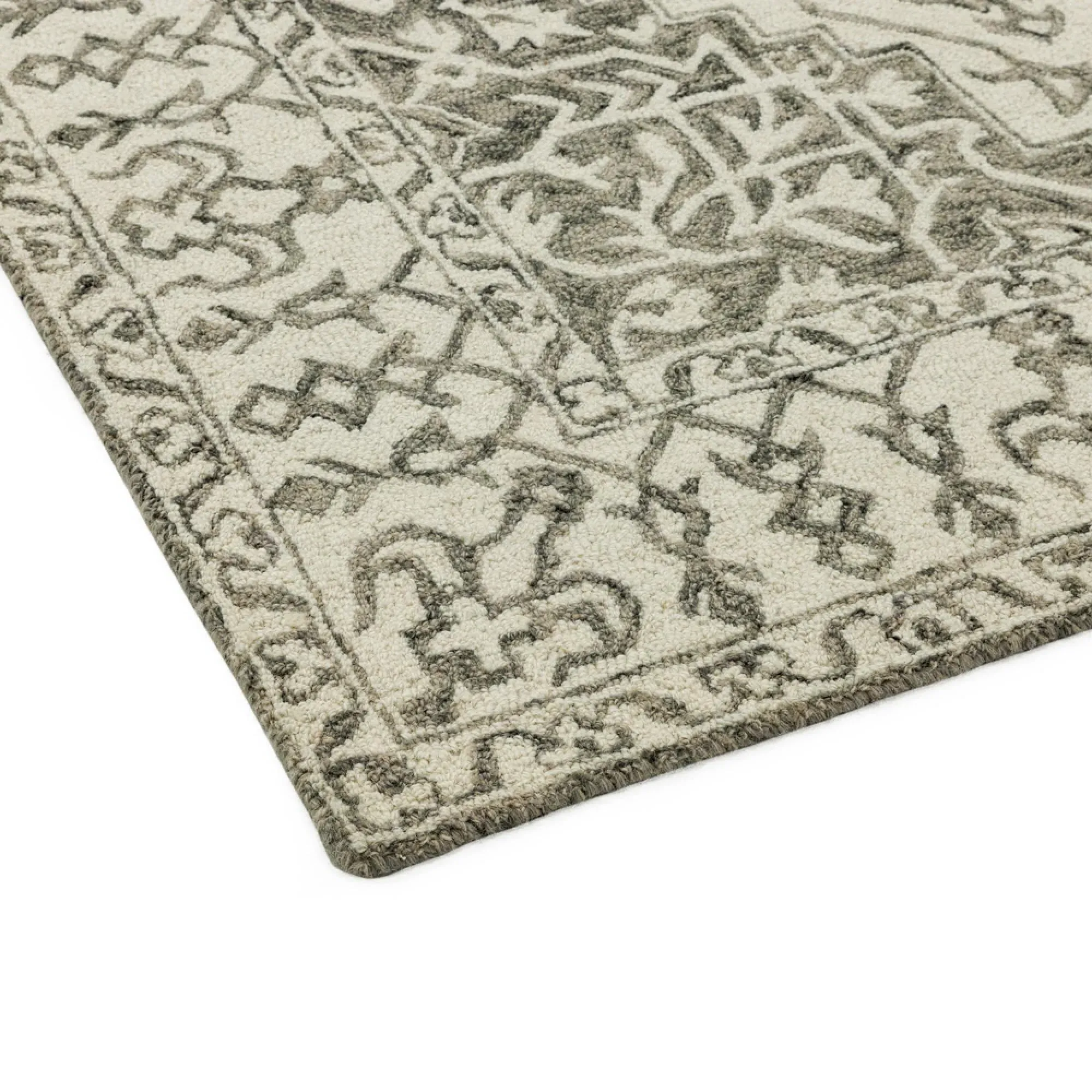 Heritage Bronte Persian Medallion Rug - Smoke