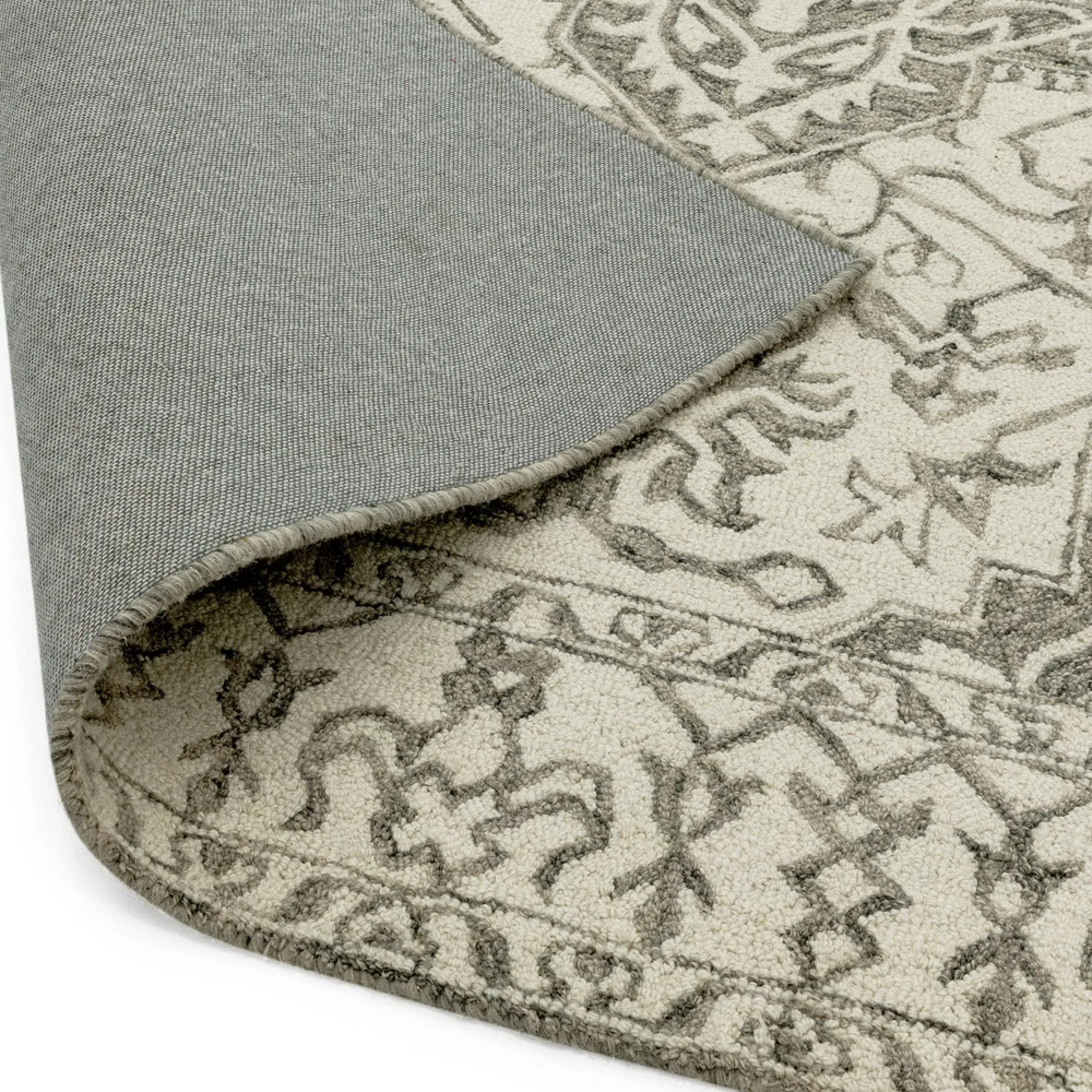 Heritage Bronte Persian Medallion Rug - Smoke