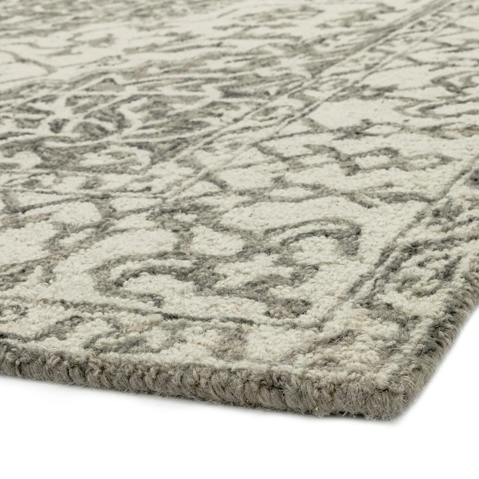 Heritage Bronte Persian Medallion Rug - Smoke