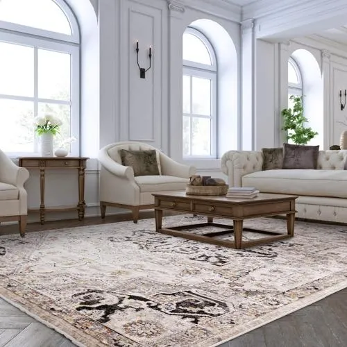 Heritage Sovereign Medallion Rug - Antique
