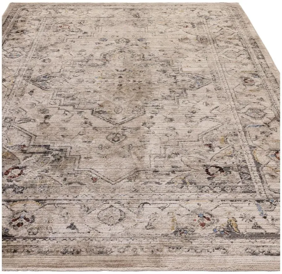 Heritage Sovereign Medallion Rug - Ash