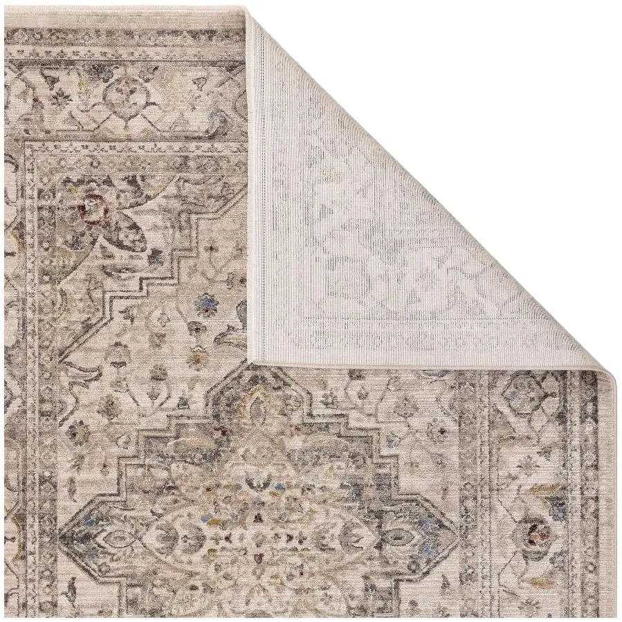 Heritage Sovereign Medallion Rug - Ash